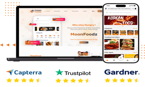 MoonFoods – Food Delivery Script Screenshot 1